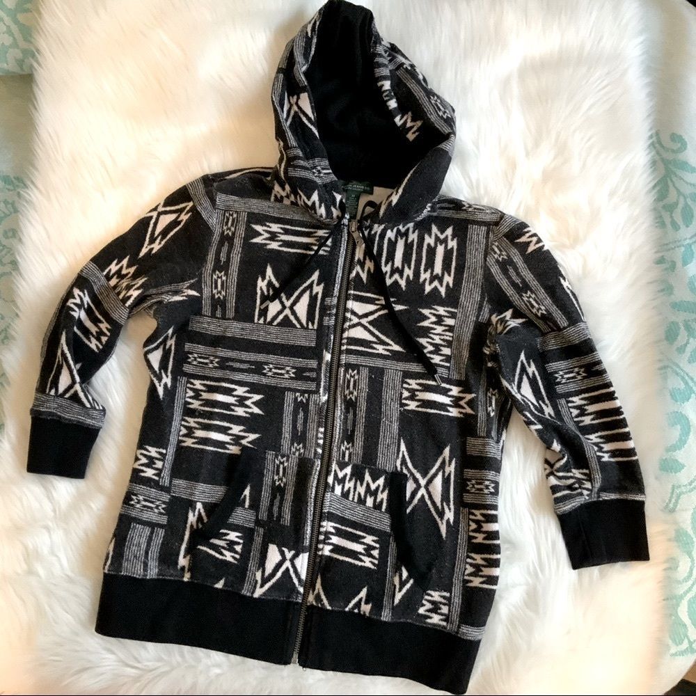 Vintage Ralph Lauren hoodie zip up southwest